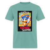 Sonic 1 Cover Art Graphic Tee - aquatic