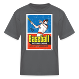 Topps Baseball Card Kids' Graphic T-Shirt - charcoal