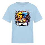 Fortnite "67" Kids' Gaming T-Shirt - powder blue