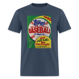 1990s Topps Baseball Pack Graphic Tee -  blue dusk