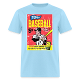 Vintage Topps Baseball Graphic Tee - powder blue