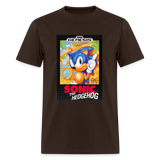 Sonic 1 Cover Art Graphic Tee - brown