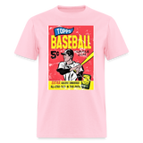 Vintage Topps Baseball Graphic Tee - pink
