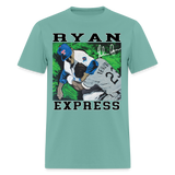 Nolan Ryan Art 3 Graphic Tee - aquatic