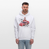 Dale Jr Nascar Men's Graphic Hoodie - white