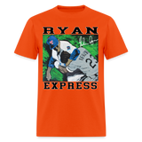 Nolan Ryan Art 3 Graphic Tee - orange