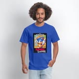 Sonic 1 Cover Art Graphic Tee - royal blue
