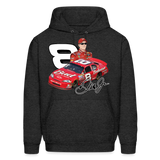Dale Jr Nascar Men's Graphic Hoodie - charcoal grey