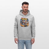 Back To The Future Men's Hoodie - heather gray