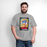 Sonic 1 Cover Art Graphic Tee - heather gray