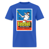 Vintage Topp baseball Graphic Tee - royal blue