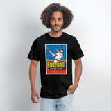 Vintage Topp baseball Graphic Tee - black