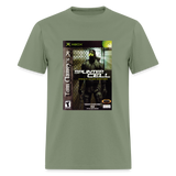 Custom Box Art Graphic tee - military green
