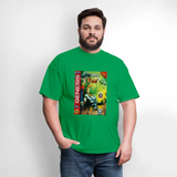 EWJ Cover Art Graphic Tee - bright green