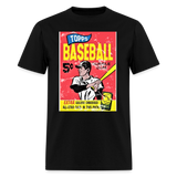 Vintage Topps Baseball Graphic Tee - black