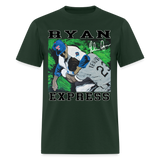 Nolan Ryan Art 3 Graphic Tee - forest green