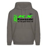 Kawasaki KX Fox Graphic Men's Hoodie - asphalt gray