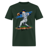 Nolan Ryan Art 2 Graphic Tee - forest green