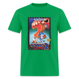 Sonic 1 Cover Art Graphic Tee - bright green