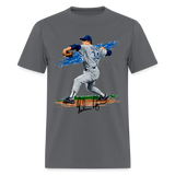 Nolan Ryan Art 2 Graphic Tee - charcoal
