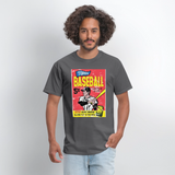Vintage Topps Baseball Graphic Tee - charcoal