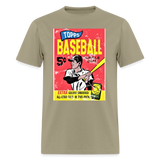 Vintage Topps Baseball Graphic Tee - khaki