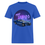87 Camaro irocz - royal blue