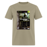 Custom Box Art Graphic tee - khaki