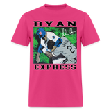 Nolan Ryan Art 3 Graphic Tee - fuchsia