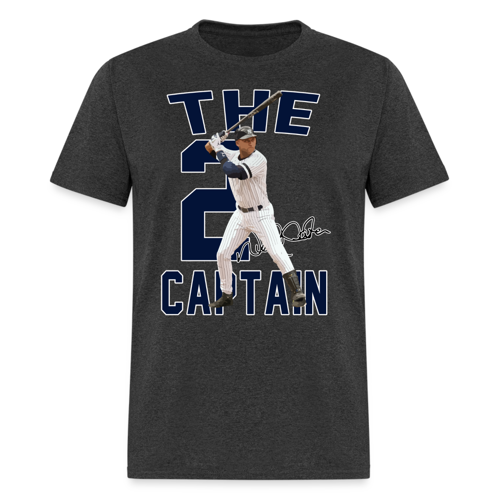 Jeter Captain 2 Tee - heather black