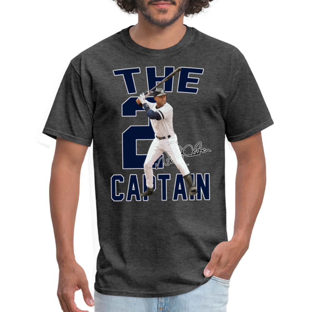 Jeter Captain 2 Tee - heather black