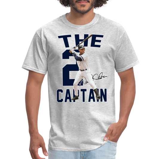 Jeter Captain 2 Tee - heather gray