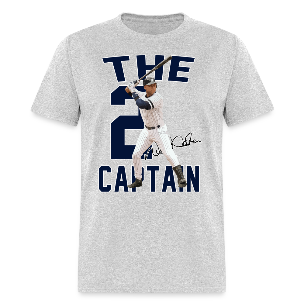 Jeter Captain 2 Tee - heather gray