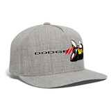 Dodge Scatpack Snapback Baseball Cap - heather gray