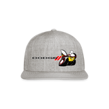 Dodge Scatpack Snapback Baseball Cap - heather gray