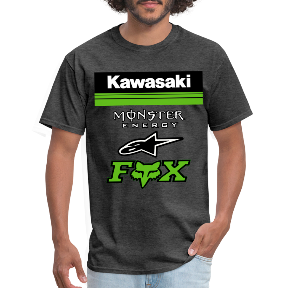 MX Sponsor Kawasaki Graphic Tee - heather black