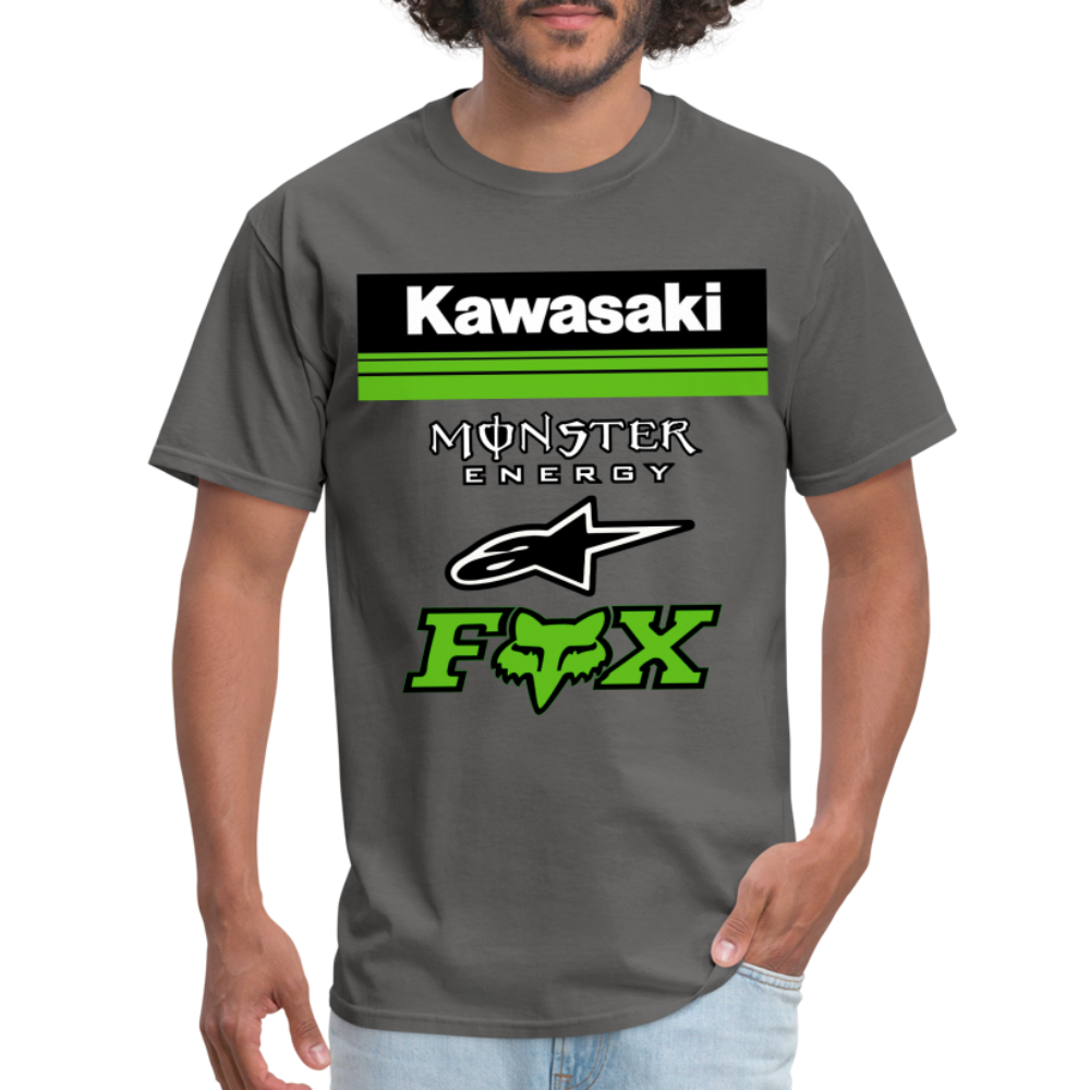 MX Sponsor Kawasaki Graphic Tee - charcoal