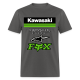 MX Sponsor Kawasaki Graphic Tee - charcoal