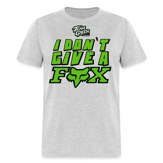 Dont give a Fox Kawasaki graphic tee - heather gray