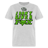 Dont give a Fox Kawasaki graphic tee - heather gray