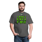Dont give a Fox Kawasaki graphic tee - charcoal