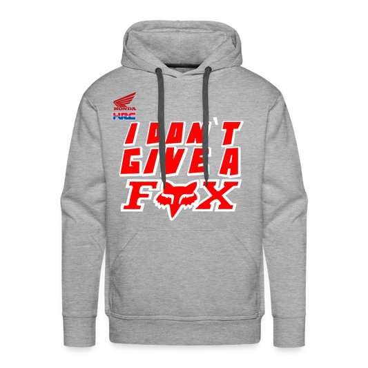 Honda HRC IDGAF Men’s Premium Hoodie - heather grey