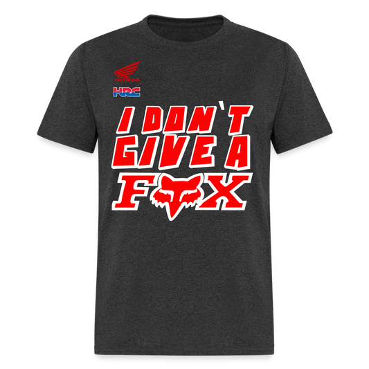 HRC Dont Give a Fox Honda Graphic Tee - heather black