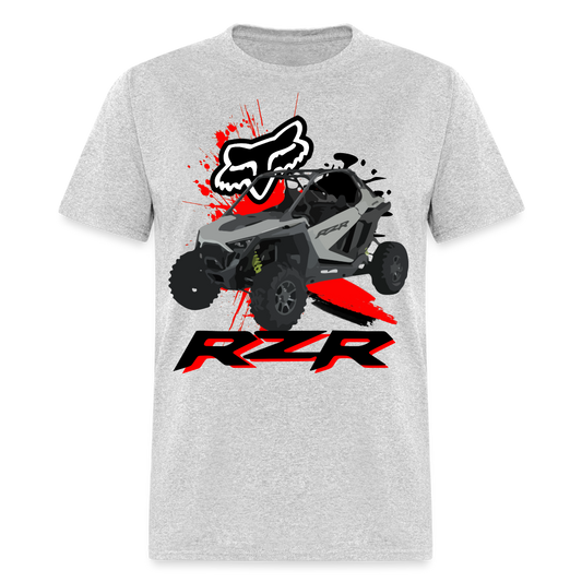 RZR Fox SXS Graphic Tee - heather gray