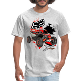 Can Am Maverick x3 Fox SXS Graphic Tee - heather gray