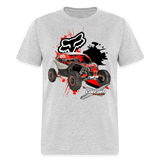 Can Am Maverick x3 Fox SXS Graphic Tee - heather gray