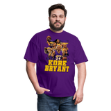 kobe bryant lakers graphic tee - purple