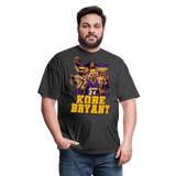 kobe bryant lakers graphic tee - heather black