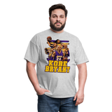 kobe bryant lakers graphic tee - heather gray