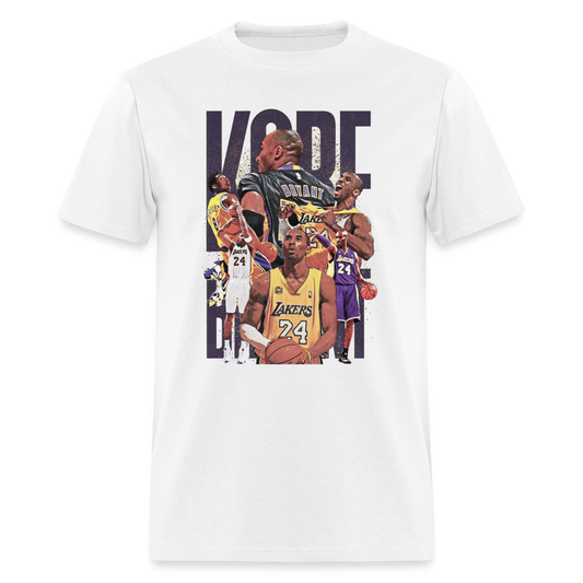 kobe collage graphic tee - white